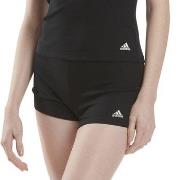 adidas Truser Active Flex Ribbed Boxer Shorts Svart bomull Small Dame