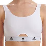 adidas BH Scoop Bralette Hvit bomull X-Large Dame