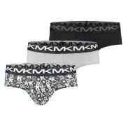 Michael Kors 3P Fashion Low Rise Brief Svart/Hvit bomull XX-Large Herr...