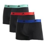 adidas 3P Active Flex Cotton Trunk Svart/Grønn bomull Medium Herre