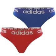 adidas Truser 2P Underwear Brazilian Thong Blå/Rød bomull X-Large Dame