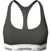 Calvin Klein BH Modern Cotton Bralette Unlined Oliven X-Large Dame