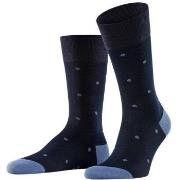 Falke Strømper Dot Socks Blå bomull Str 43/46 Herre