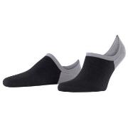 Falke Strømper Men Colour Blend No Show Socks Svart/Grå Str 39/42 Herr...