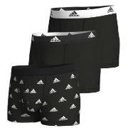 adidas 3P Active Flex Cotton Trunk Svart mønstret bomull XX-Large Herr...