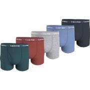 Calvin Klein 5P Cotton Trunks Mixed bomull Medium Herre