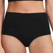 Chantelle Truser Smooth Comfort High Waisted Thong Svart Small Dame