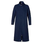 Trofe Boucle Zip Robe Marine X-Large Dame