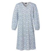 Trofe Pretty Long Sleeve Dress Blå Mønster bomull Large Dame