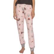 PJ Salvage Livin On The Edge Pants Rosa Mønster X-Small Dame