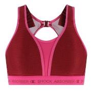 Shock Absorber BH Ultimate Run Padded Bra Rosa/Rød D 70 Dame