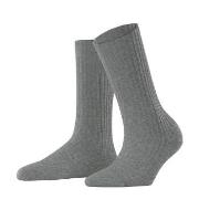 Falke Strømper Women Cosy Wool Boot Socks Gråmelerad Str 39/42 Dame