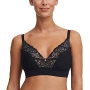 Chantelle BH Corsetry Wirefree Support T-Shirt Bra Svart G 80 Dame