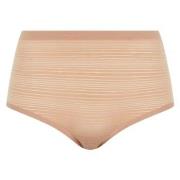 Chantelle Truser Soft Stretch Bottoms Full Brief Beige nylon One Size ...