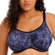 Elomi BH Energise Underwire Sport Support Bra Lilla Mønster H 90 Dame