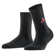 Falke Strømper Cosy Wool X-Mas Santa Sock Svart Str 35/38 Dame