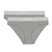 Marc O Polo Casual Brief Truser 2P Grå bomull Small Dame