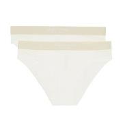 Marc O Polo Casual Brief Truser 2P Hvit bomull Small Dame