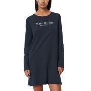 Marc O Polo Longsleeve Dress Marine bomull Medium Dame