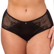 Trofe Brief Midi Truser Svart polyamid XX-Large Dame