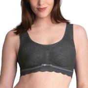 Anita BH Essentials Lace Bralette Mørkgrå  X-Large Dame