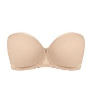 Freya BH Tailored Underwire Moulded Strapless Bra Beige B 80 Dame