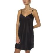 Damella 44001 Nightdress Svart silke X-Large Dame