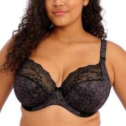 Elomi BH Lucie Underwire Stretch Plunge Bra Svart K 80 Dame