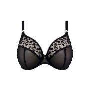 Elomi BH Namrah Underwire Bandless Plunge Bra Svart F 80 Dame