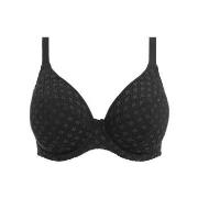 Elomi Bazaruto Underwire Plunge Bikini Top Svart polyamid G 85 Dame