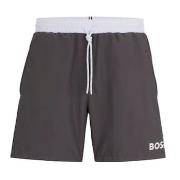 BOSS Badebukser Starfish Swim Shorts Grå polyester Medium Herre