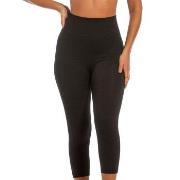 Magic Lounge Cropped Legging Svart polyamid Medium Dame