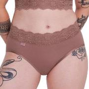 Sloggi Truser Romance Midi Mørkrosa 36 Dame