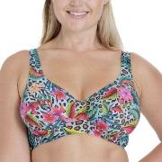 Miss Mary Amazonas Bikini Top Blå m blomster D 80 Dame