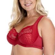 Miss Mary Jacquard And Lace Underwire Bra BH Rød D 90 Dame