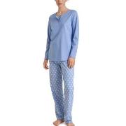 Calida Shell Nights Pyjamas Lysblå bomull X-Small Dame