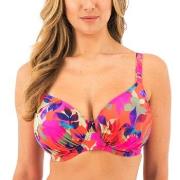 Fantasie Playa Del Carmen UW Twist Bandeu Bikini Rosa Mønster D 75 Dam...