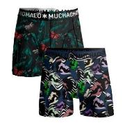 Muchachomalo 2P Cotton Stretch Women Boxer Svart/Blå bomull X-Large He...