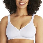 Swegmark BH Cotton Soft Moulded Cups Bra Hvit D 95 Dame