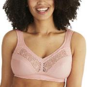 Swegmark BH Cotton Star Soft Bra Lysrosa bomull A 85 Dame