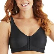 Swegmark BH Front Fastening CoolMax Moulded Soft Bra Svart B 75 Dame