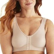 Swegmark BH Front Fastening CoolMax Moulded Soft Bra Beige D 85 Dame