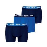 Puma 3P Men Everyday Boxer Marine/Blå bomull Large Herre