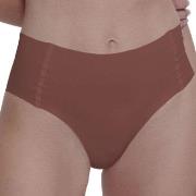 Sloggi Truser ZERO Feel 2 0 High Waist Brief Mørkbrun  Medium Dame