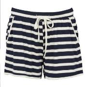 Missya Softness Shorts Marine Stripet modal Small Dame