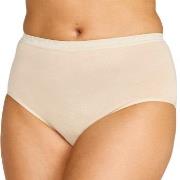 Damella Truser Classic Cotton Midi Brief Pudder bomull Medium Dame