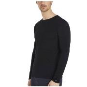 Tommy Hilfiger 3P Premium Essentials Long Sleeve Svart/Grå bomull Medi...