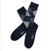 Topeco Strømper Mens Classic Socks Argyle Sand Str 41/45 Herre