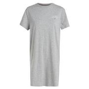 Tommy Hilfiger Half Sleeve Nightdress Lysgrå bomull Small Dame