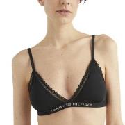 Tommy Hilfiger BH Lace Unlined Triangle Bra Svart Medium Dame